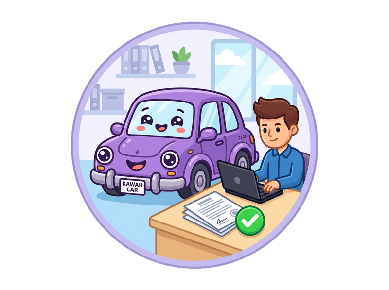DVLA Notification Service service illustration